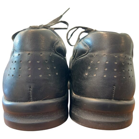 SAS Walk Easy Black Leather Lace Up Casual Loafer Oxford Shoes Womens Sz 7.5 WW - Picture 10 of 15